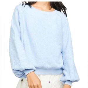 Free People Light Blue Sweater